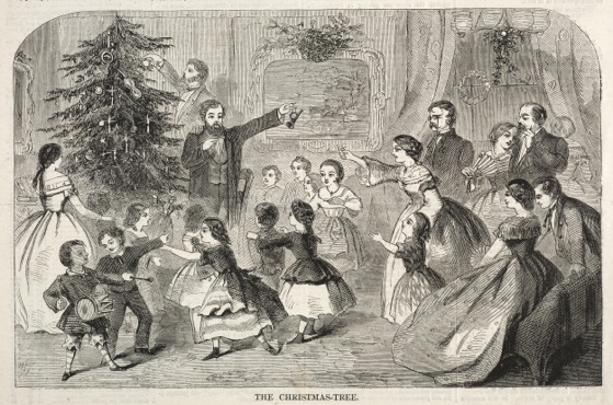 Christmas Past – 23 in a series – The Christmas Tree by Winslow Homer (1858)