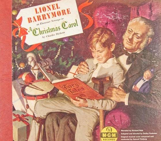 Christmas Past – 4 in a series – A Christmas Carol (1947), Performed by Lionel Barrymore; Richard Hale [Audio]