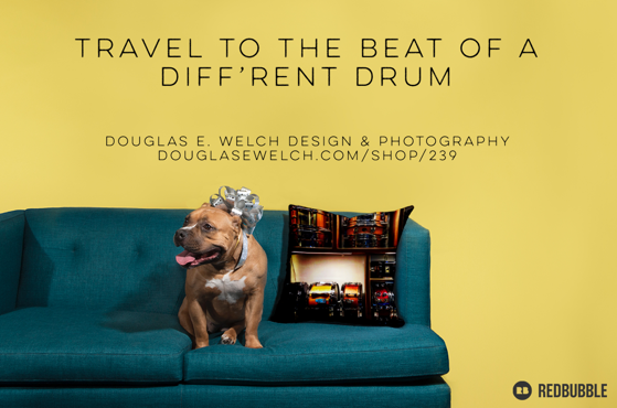 Travel To The Beat Of A Diff’rent Drum With These Snare Drum Throw Pillows And More! [For Sale]