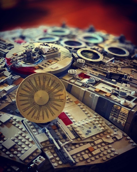 LEGO Millenium Falcon via Instagram