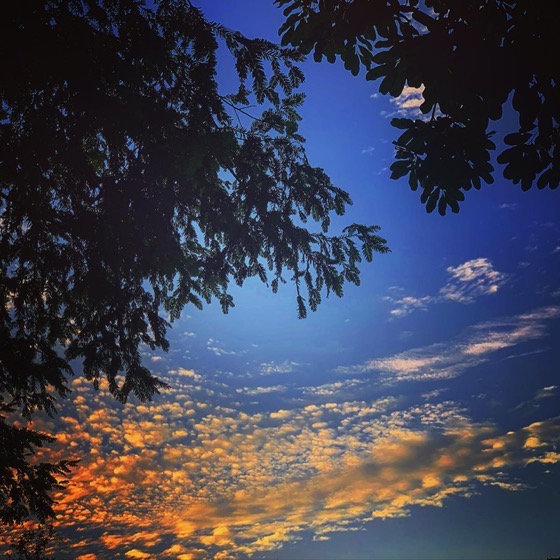 Sunset Sky via Instagram