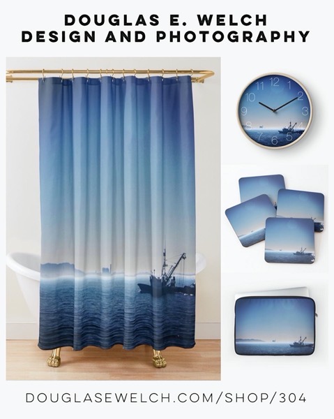 New Design: Go Out To Sea With These Fishing The Channel, Ventura, California Products Exclusively from Douglas E. Welch Design and Photography [For Sale]