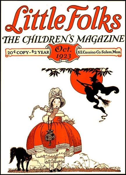 Halloween 2020 – 11 in a series – Little Folks Halloween Cover (1923)