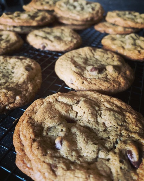 Chocolate Chip Cookies! via Instagram