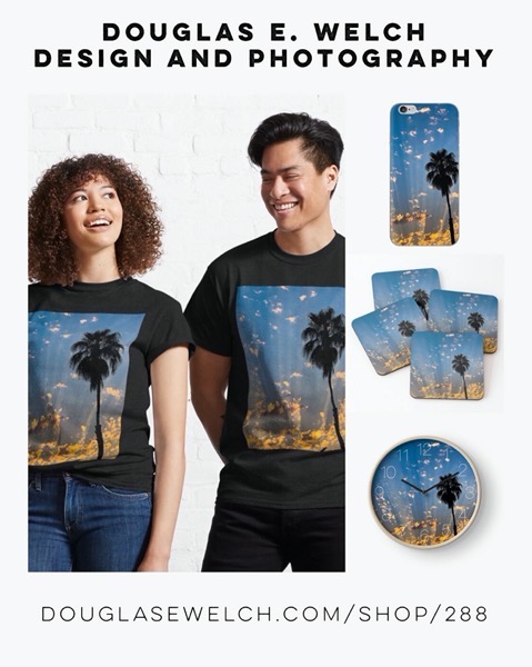 New Design: Summer Sky Sunbeams Tees and More Exclusively From Douglas E. Welch Design and Photography [For Sale]