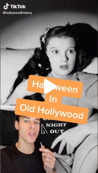 Halloween 2020 – 50 in a series – Halloween in Old Hollywood via Hollywood History on TikTok [Video]