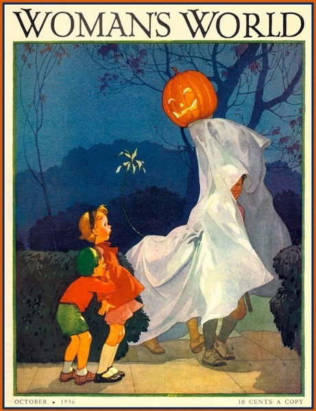 Halloween 2020 – 35 in a series – Vintage Woman’s World Halloween Cover (1936)