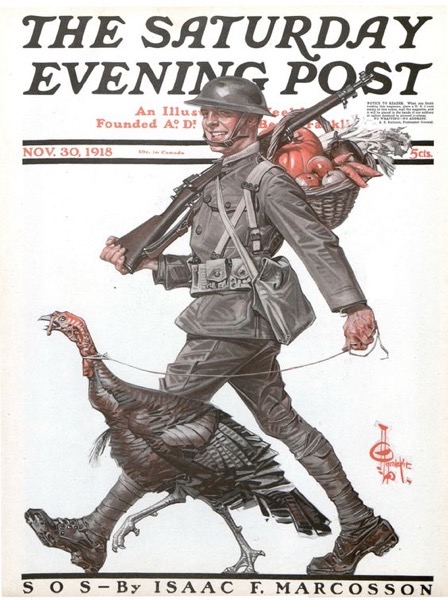 Thanksgiving 2020 – 23 in a series – A Doughboy Thanksgiving (1918)