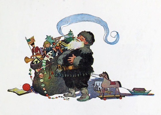Order Now! Vintage “A Right Jolly Old Elf” Illustration from 1912) from Douglas E. Welch Design and Photography [For Sale]