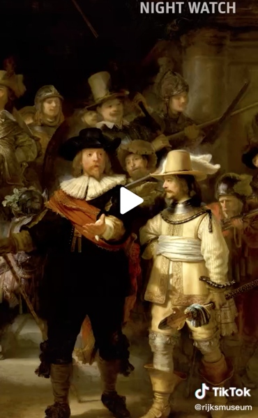 That’s right: we taught a computer how to paint like Rembrandt! via Rijksmuseum on TikTok [Video] [Shared]