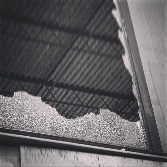 Empty bobbins in Black and White via Instagram
