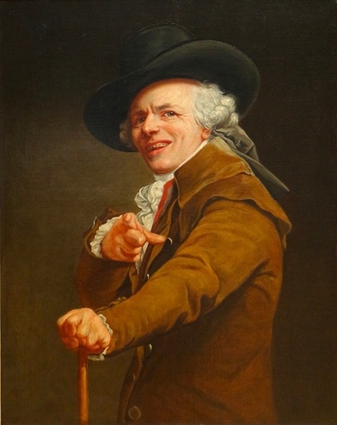 Goofy 18th-Century Self-Portraits by Joseph Ducreux via Kottke [Shared]