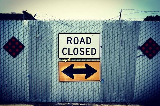 Road Closed via Instagram