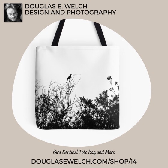 Bird Sentinel Tote Bag and More by Douglas E. Welch Design and Photography [Shopping]