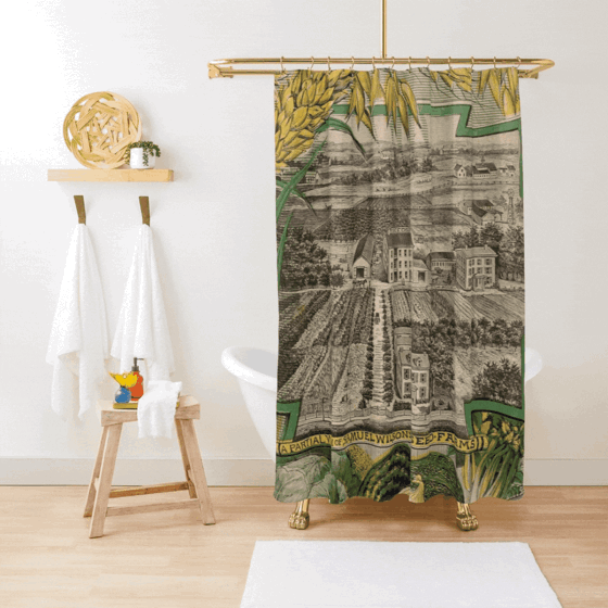 Product Highlight: 1888 Seed Catalog Shower Curtain and More by Douglas E. Welch Design and Photography [Shopping & Gifts]