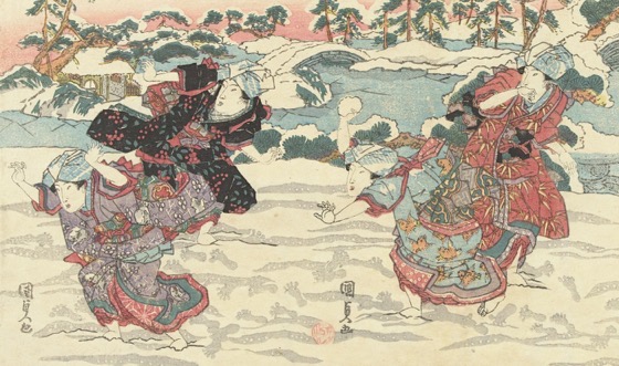 Snowball Fights in Art (1400–1946) via The Public Domain Review [Shared]
