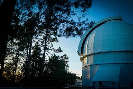 100” Telescope at Sunset, Mount Wilson Observatory via Instagram [Photography]