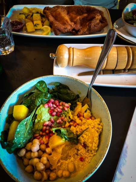 Dinner at Blaustern, Vienna, Austria via Instagram [Photography]