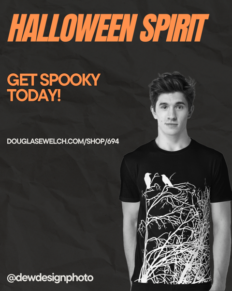 Get in the Halloween Spirit with these Winter Raven Tees and More! [Shopping]
