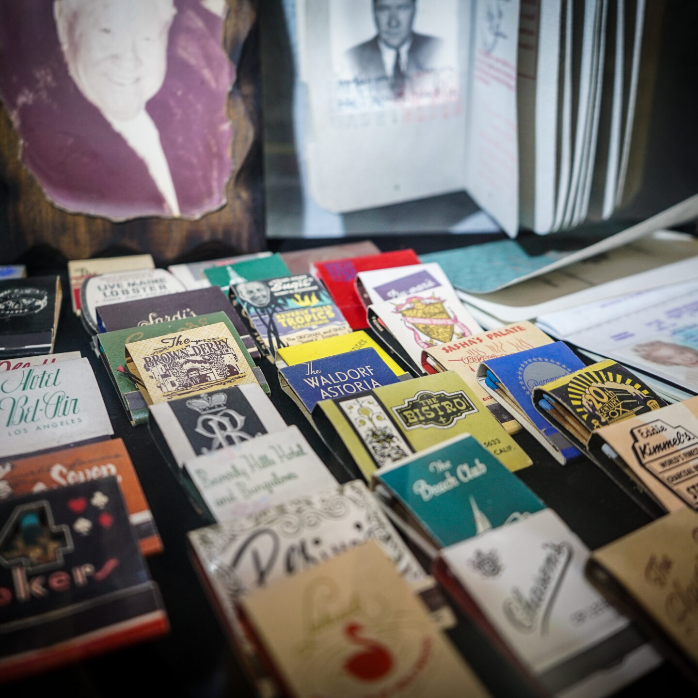 Matchbook Collection, Valley Relics Museum, Van Nuys, California [Photography]