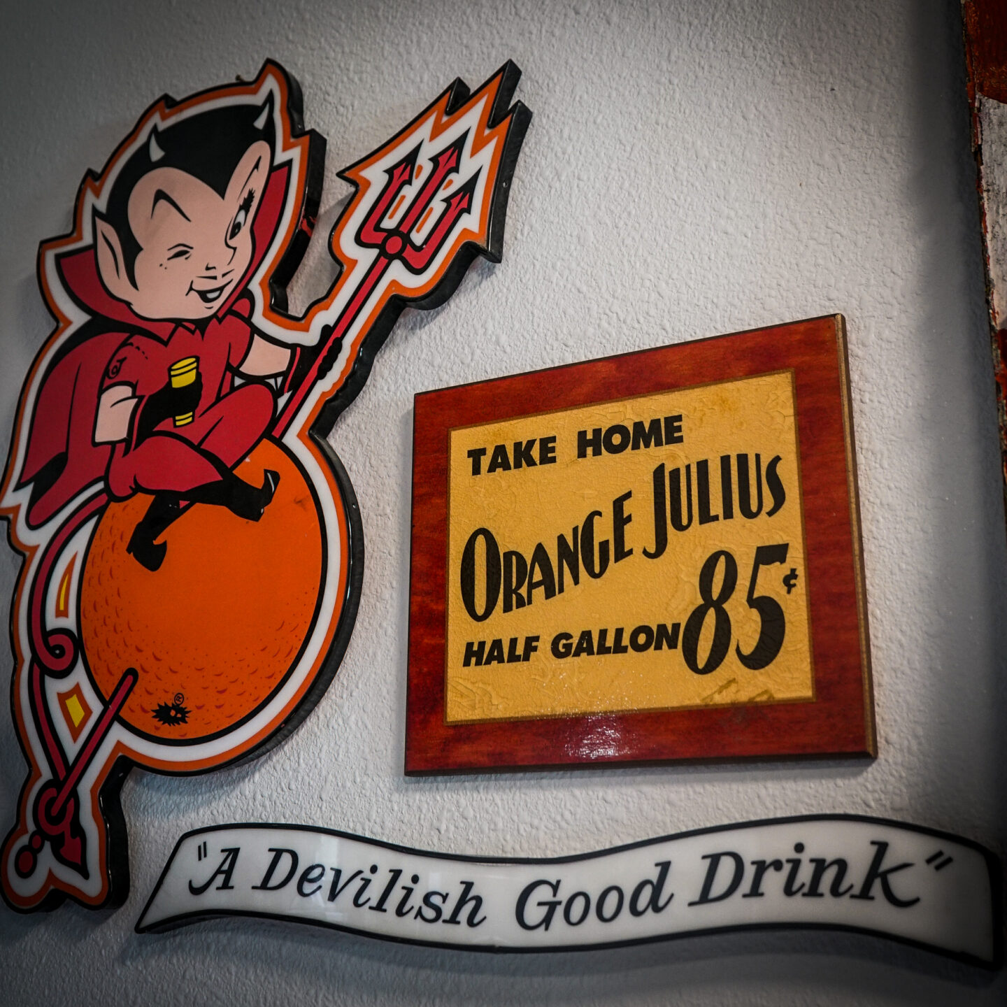 Original Orange Julius Sign, Valley Relics Museum, Van Nuys, California [Photography]