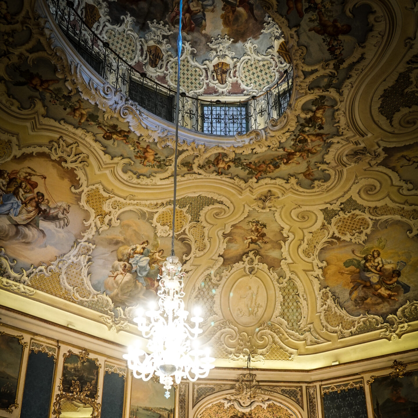 Ballroom, Palazzo Biscari 15, Catania, Sicily, Italy [Photography] [Prints Available]