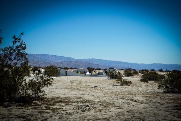 Truth Arrives in Slanted Beams by Sarah Meyohas 6, Desert X 2025, Coachella Valley, California  [Photography]