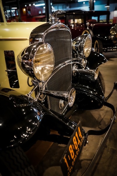 Vintage Chevrolet Front and Grill, Forney Museum of Transportation, Denver, Colorado [Photography]