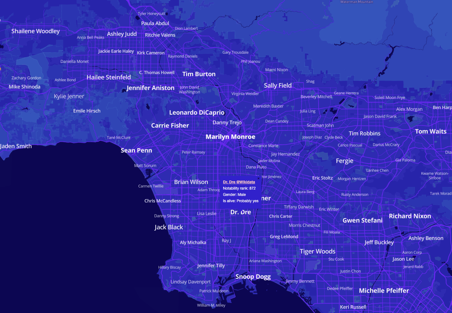 Notable people Interactive World Map [Shared]