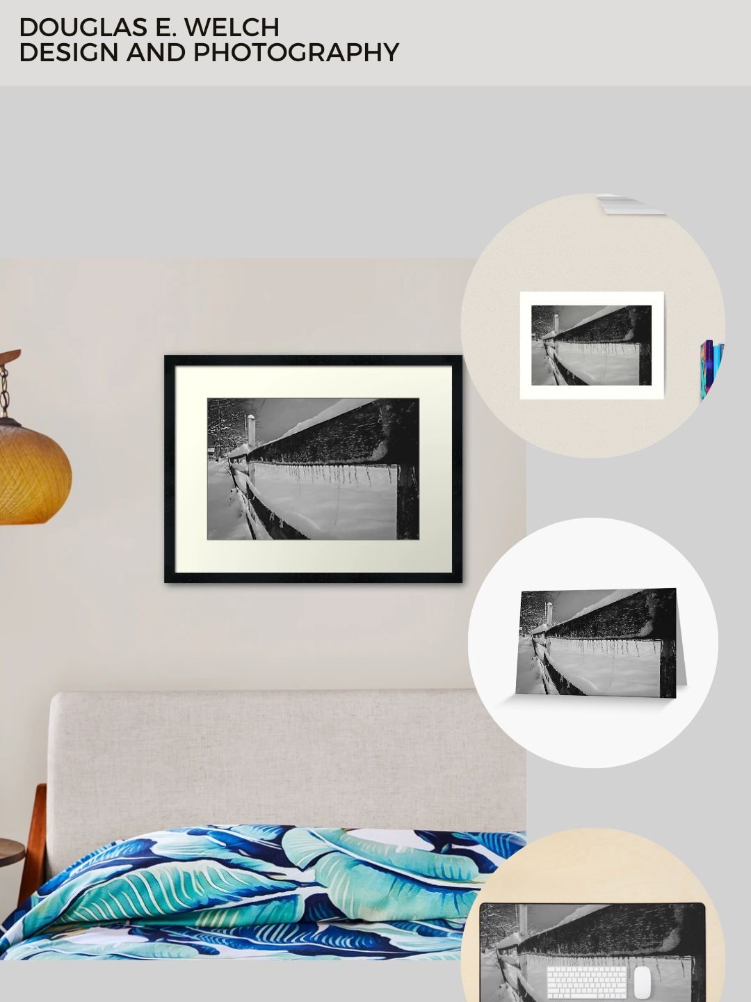  New Design: Icicles and Snow 2, Ohio, 2004 Prints and Products